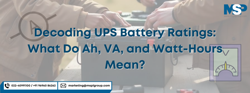 UPS BATTERY RATING
